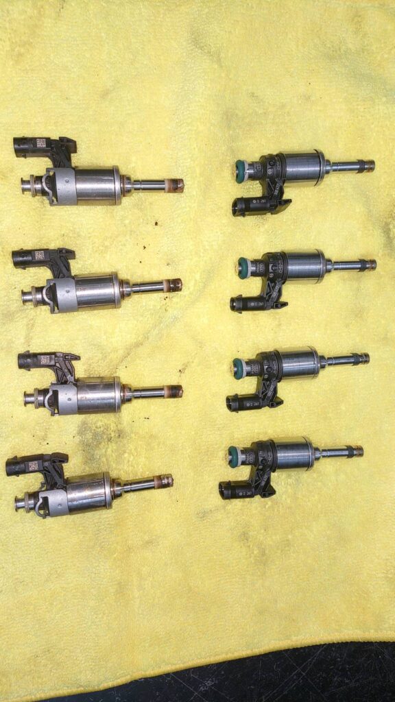 ゴルフ7ヴァリアント：ウォルナットブラスト施工