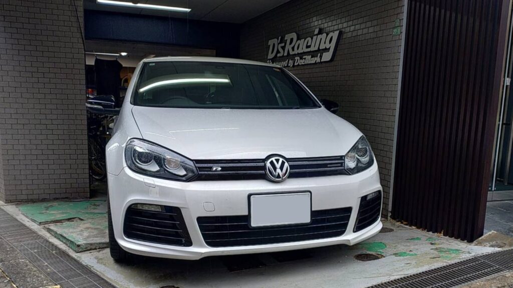 ゴルフ6R：FORGEディバータバルブ取付・レーシングライン・リアワイパーデリート取付