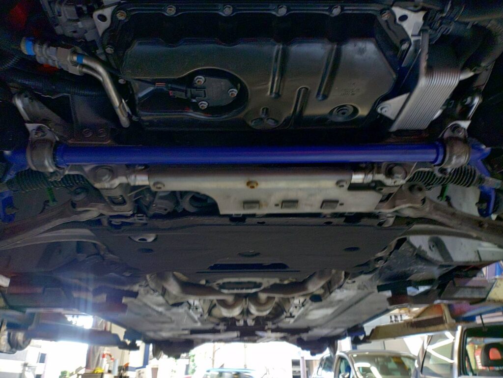 アウディS4：H&Rスタビライザー取付