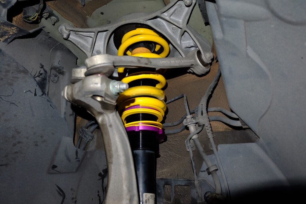 AUDI S4「KW Height Adjustable Spring Kit」