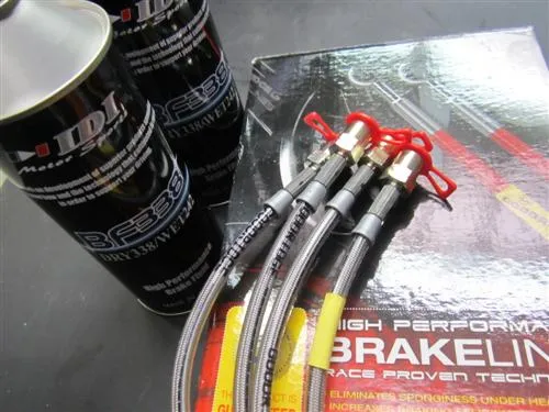 PORSCHE 996「Good Ridge Brake Line、IDI Motor Sport BF338」