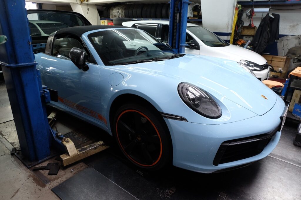 Porsche 992 TARGA 4S「MOTUL 8100 X-clean Gen2 5w-40 エンジンオイル」